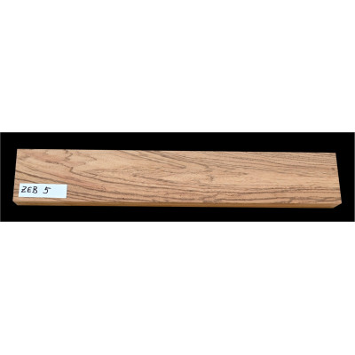 Zebrano drevo na výrobu tela alebo krku ZEB 5 - 720 x 120 x 50 mm